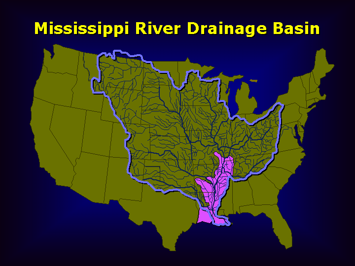 Lower Mississippi River Mileage Chart
